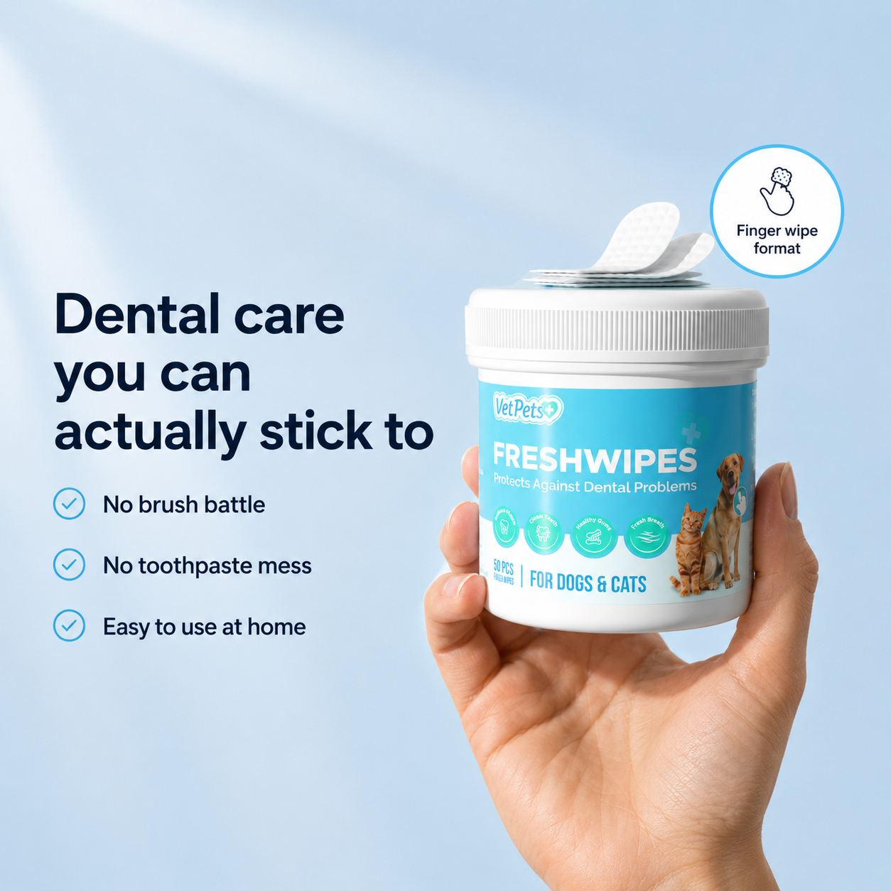 SmileWipes Plaque Relief Kit